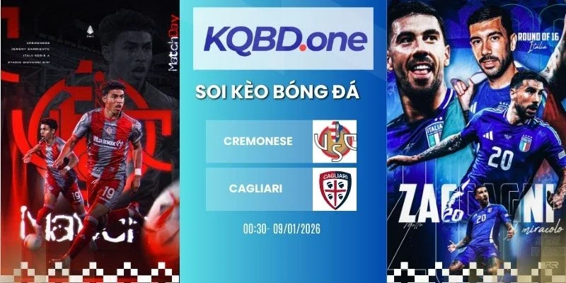 Soi kèo Cremonese vs Cagliari