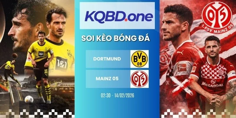 Nhận định Dortmund vs Mainz 05 - Bundesliga, 14/02/2026