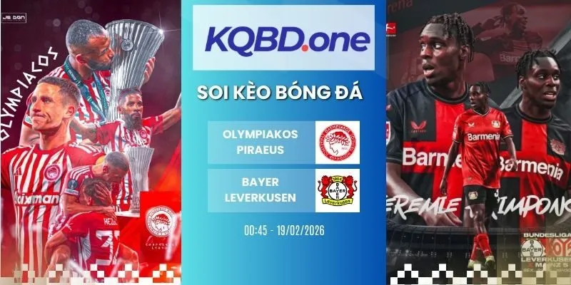 Soi kèo nhà cái Olympiakos Piraeus vs Bayer Leverkusen - Cup C1, 19/02/2026