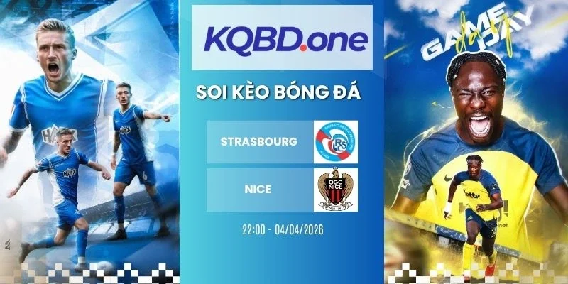 Soi kèo Strasbourg vs Nice - Ligue 1, 04/04/2026